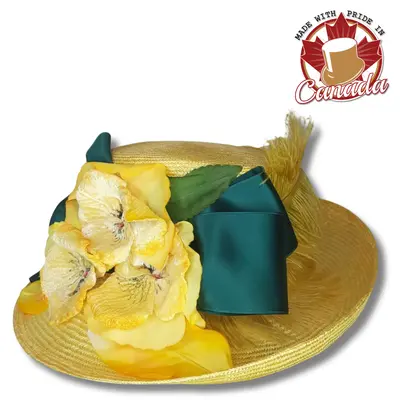Grace Dress Hat with Satin Band