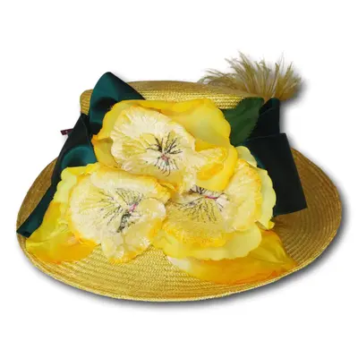 Grace Dress Hat with Satin Band