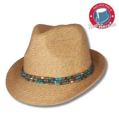 Fedora with Beaded Band