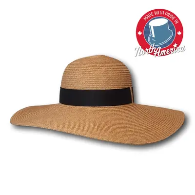 Large Floppy Hat with Bow