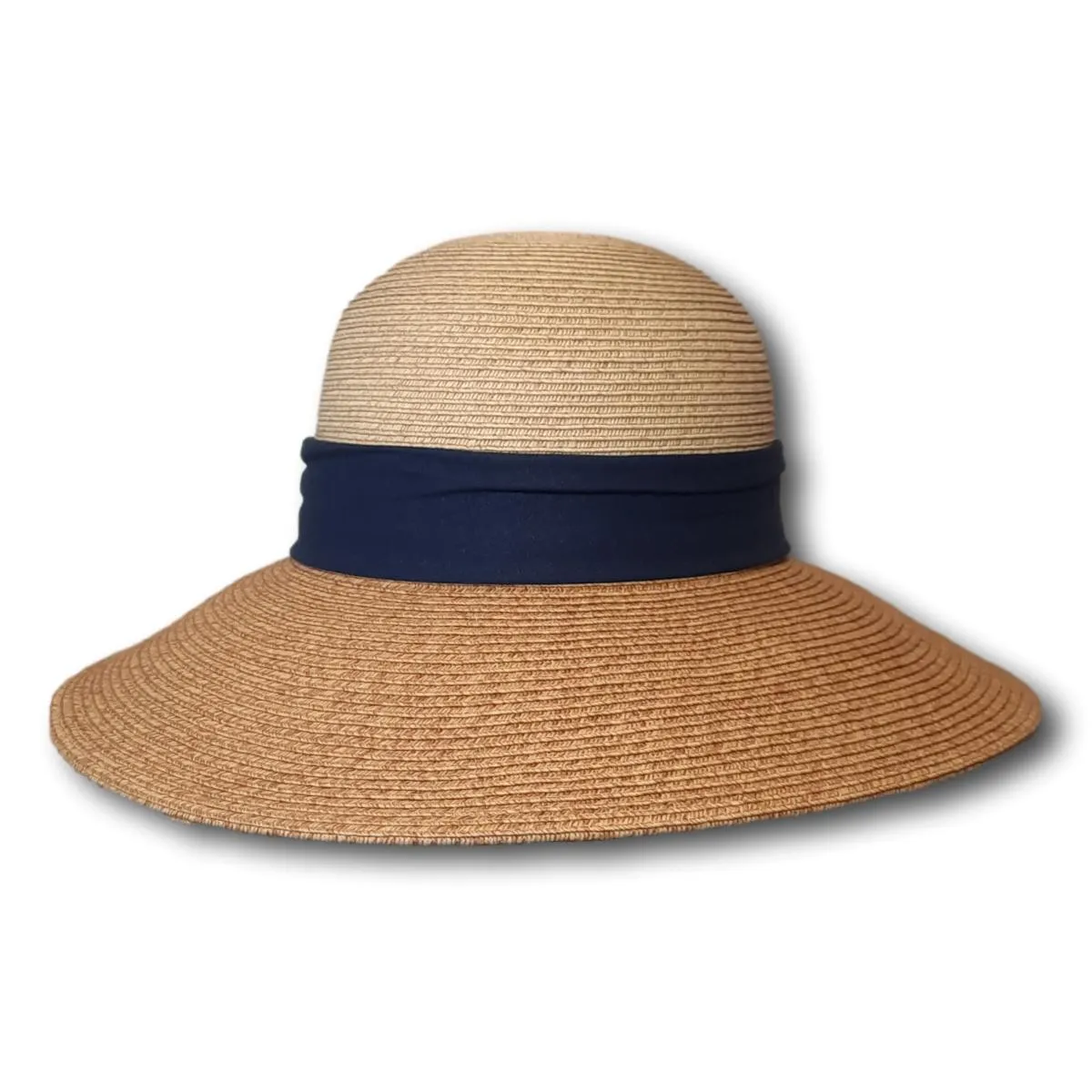 Two-Tone Paper Large Brim
