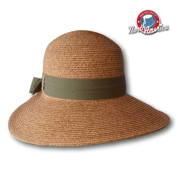 Graceful Bow Wide Brim