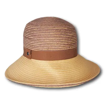 Medium Upturned Brim and Contrast Crown