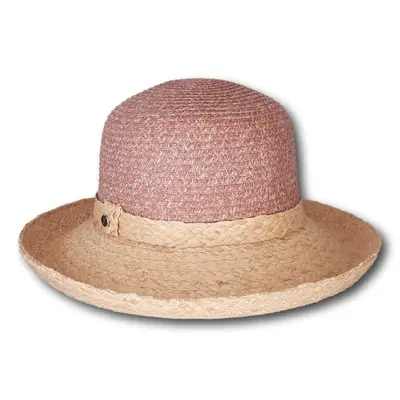 Two-Tone Hat with Braided band