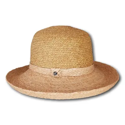 Two-Tone Hat with Braided band