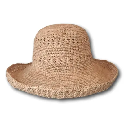 Open Weave Upturned Brim