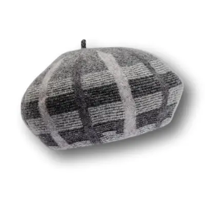 Brianna Plaid Beret
