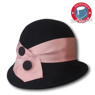 20'S Button Cloche
