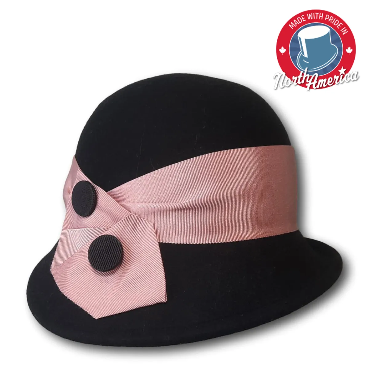 20'S Button Cloche
