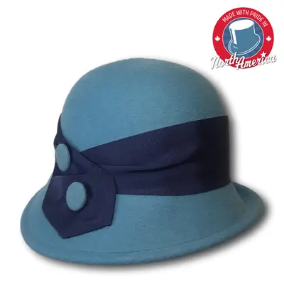 20'S Button Cloche