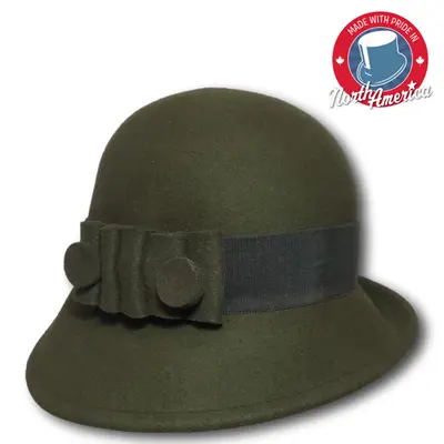 Ruffle Band Cloche