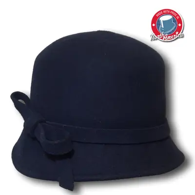 Classic Cloche with Bow