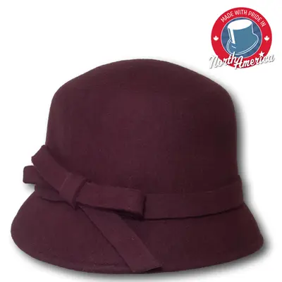Classic Cloche with Bow