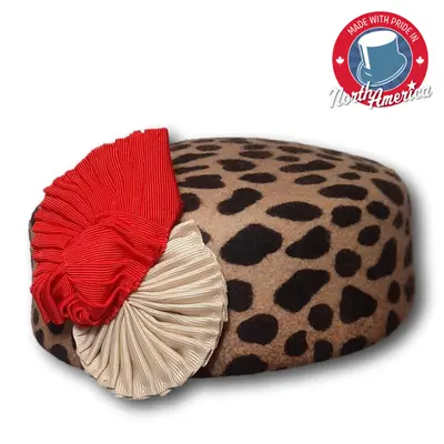 Leopard Print Pillbox
